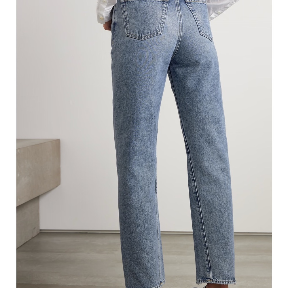 NWT Toteme Twisted Seam high-rise straight-leg jeans - Picture 2 of 9